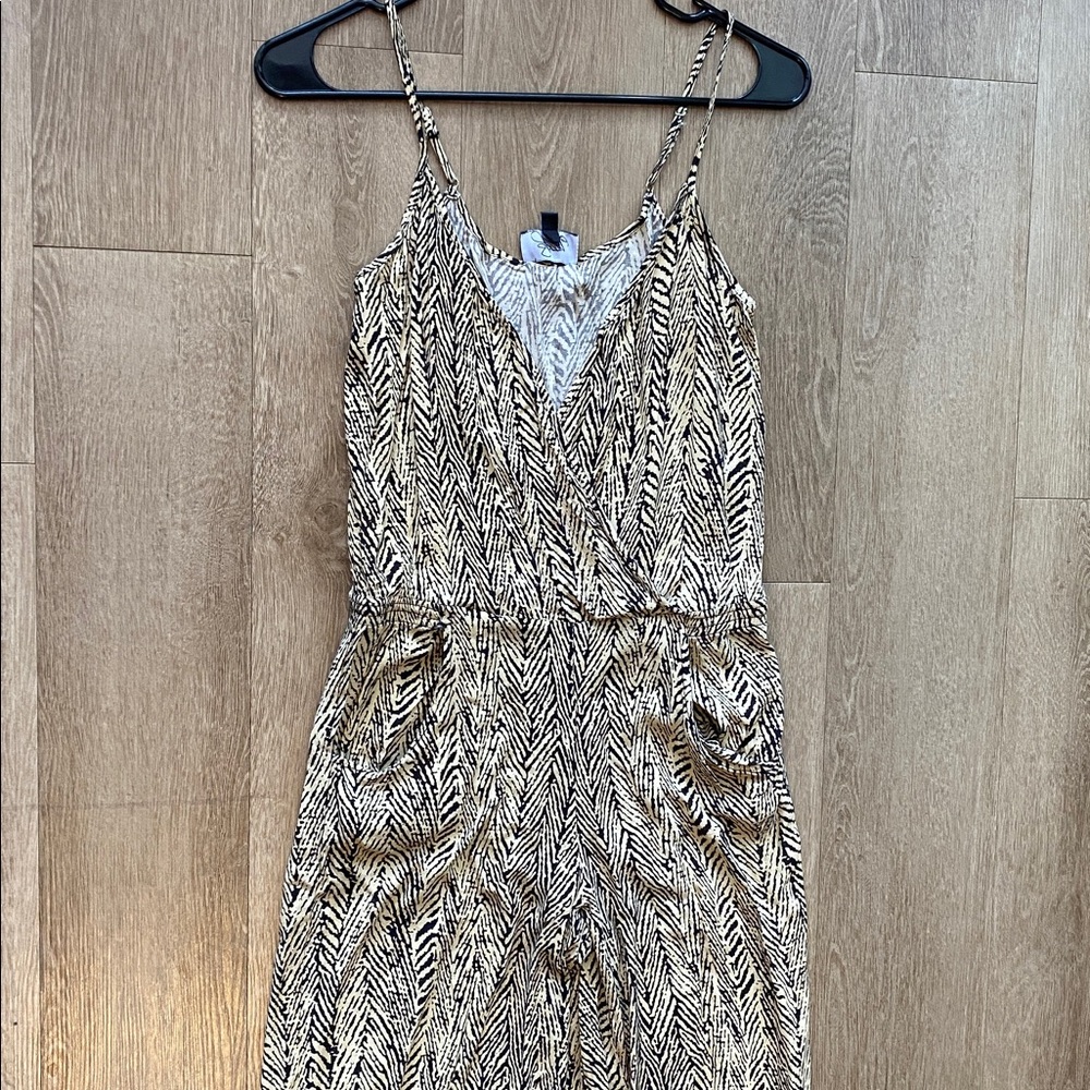 Boho Wide Leg Romper Tall Girl Friendly